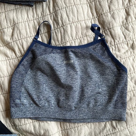 Gymshark Flex High Waisted Leggings + Sports Bra Matching Set - Picture 4 of 8